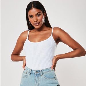 Missguided white bodysuit